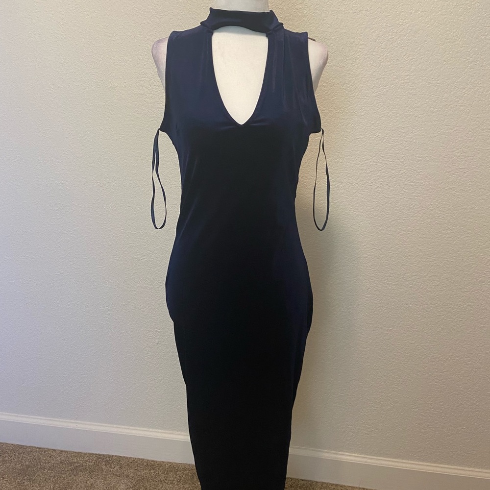 Mock Neck Dress